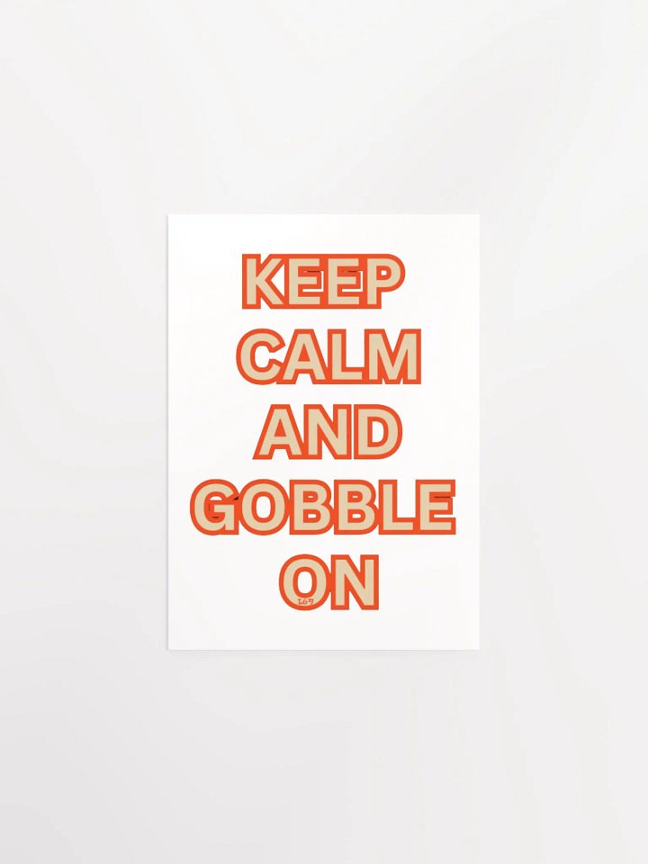 KEEP CALM AND GOBBLE ON product image (4)