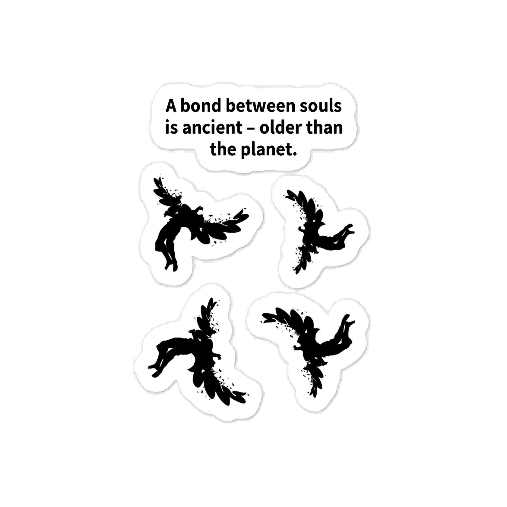 Bond Between Souls, Satin Kiss-Cut Vinyl Decals product image (1)