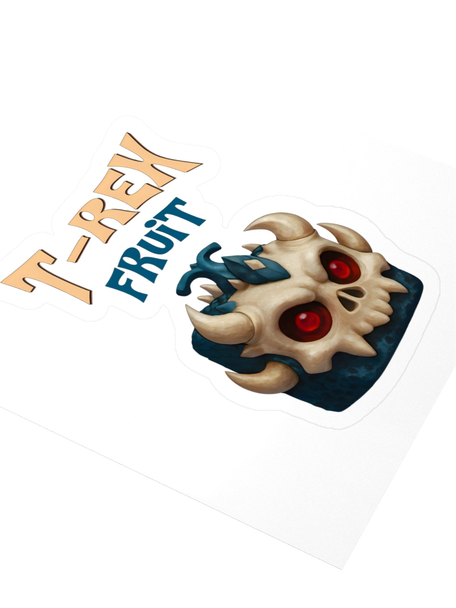 T-Rex Fruit Sticker 3x3" Blox Fruits Gamer Gift For Kids product image (3)