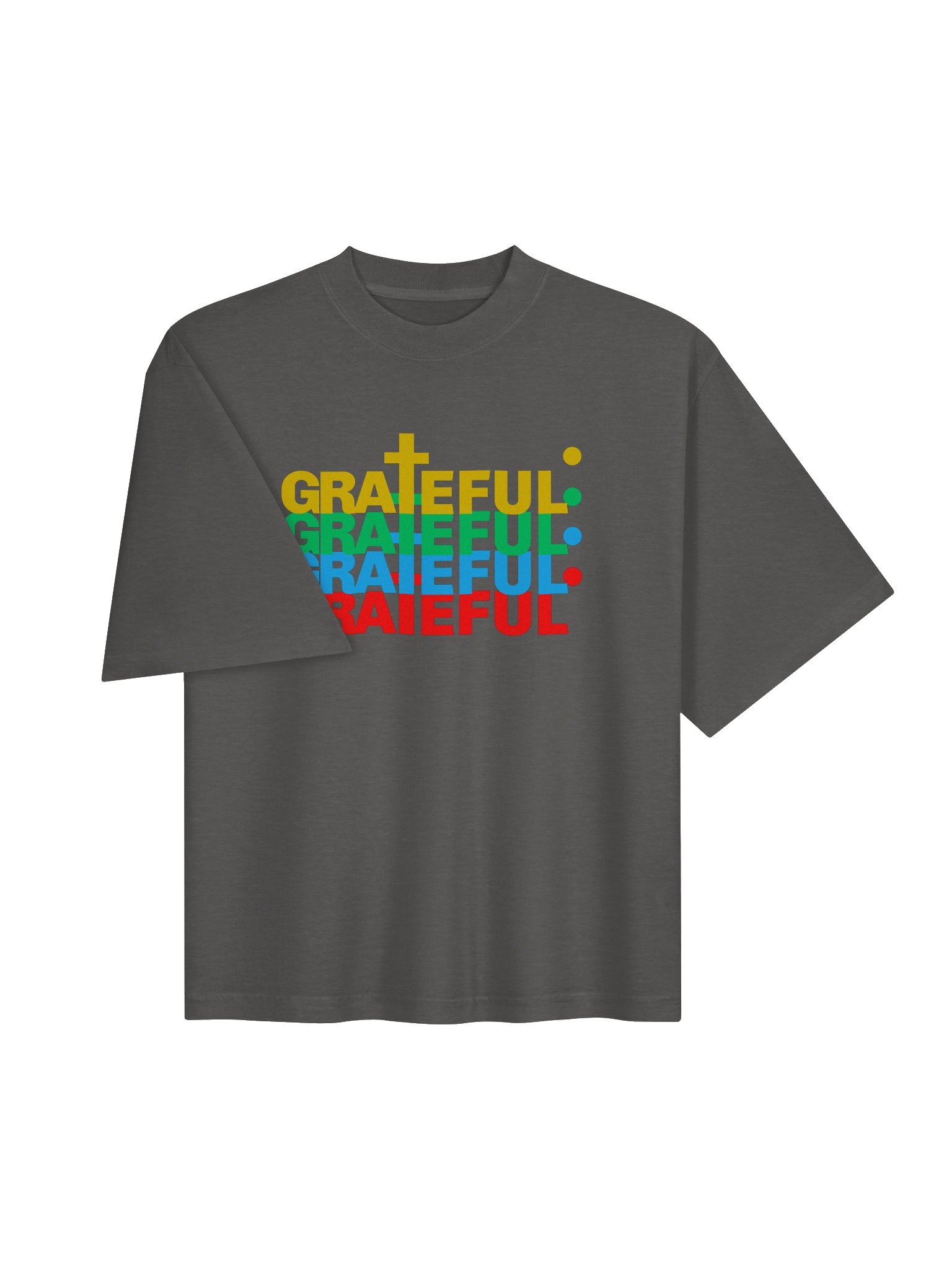Grateful Oversied Tee (Black) product image (3)