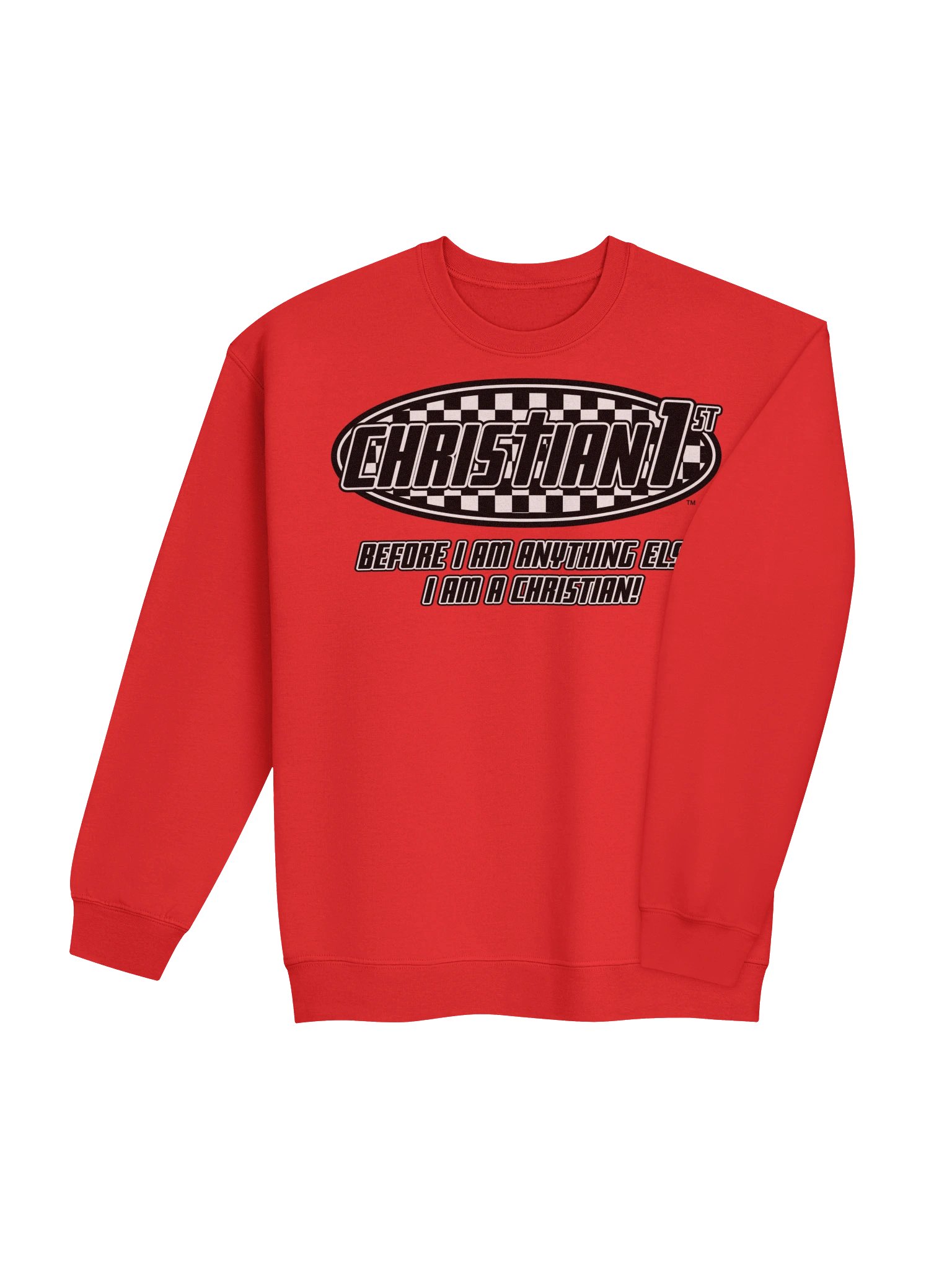 Christian 1st Checkered, Lte Sweatshirt product image (4)