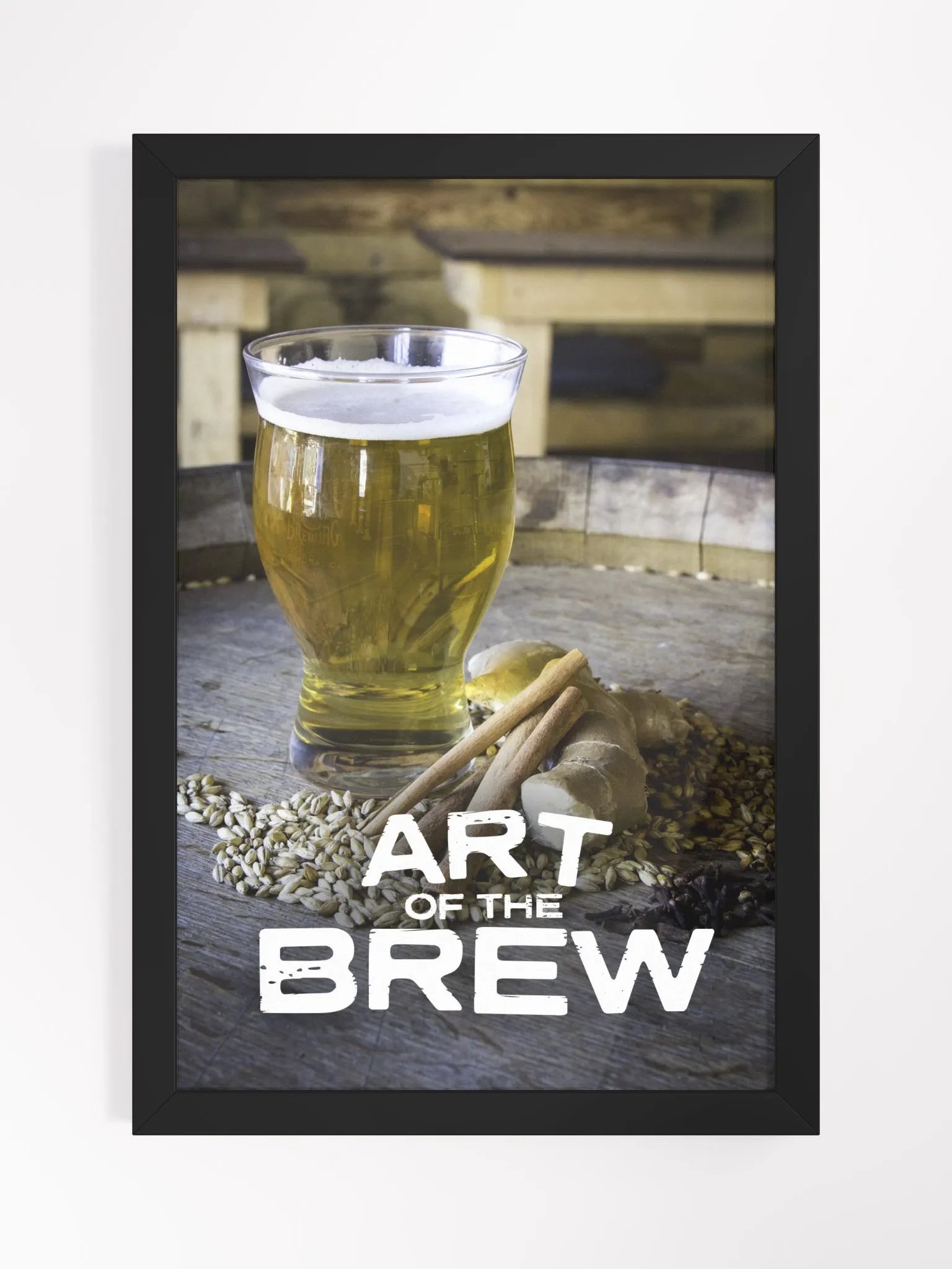Art of the Brew - Movie Poster [Framed] product image (1)