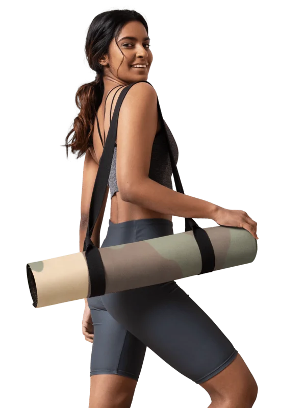 Untamed Terrain — Carry Strap Yoga Mat product image (1)