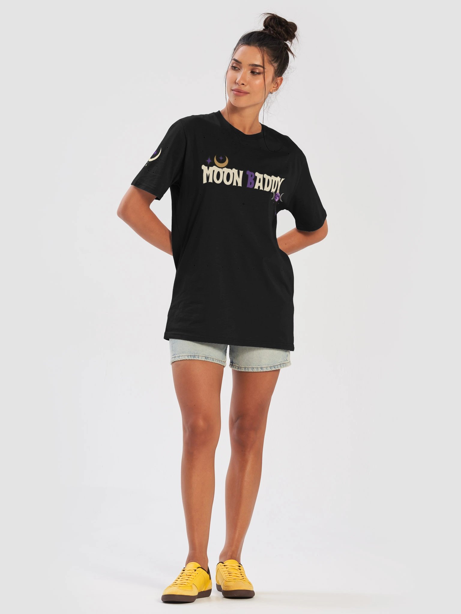 "MOON BADDY" Lunar Graphic Under Armor Athletic Tee product image (21)