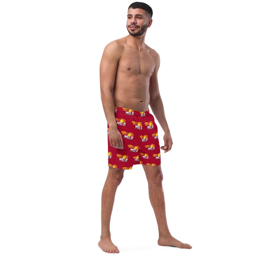 MSLA Red Swim Trunks product image (7)