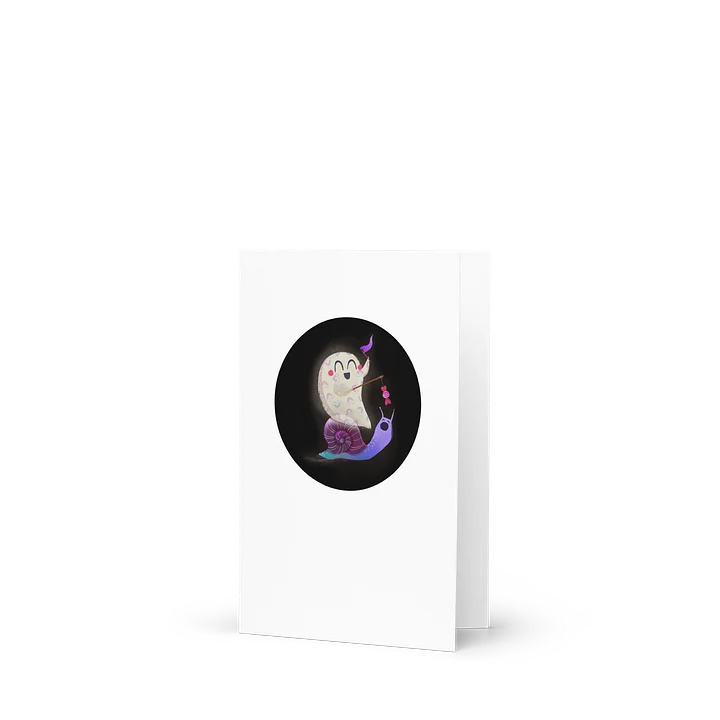 Little Ghost Snail Race - Greeting Card product image (3)