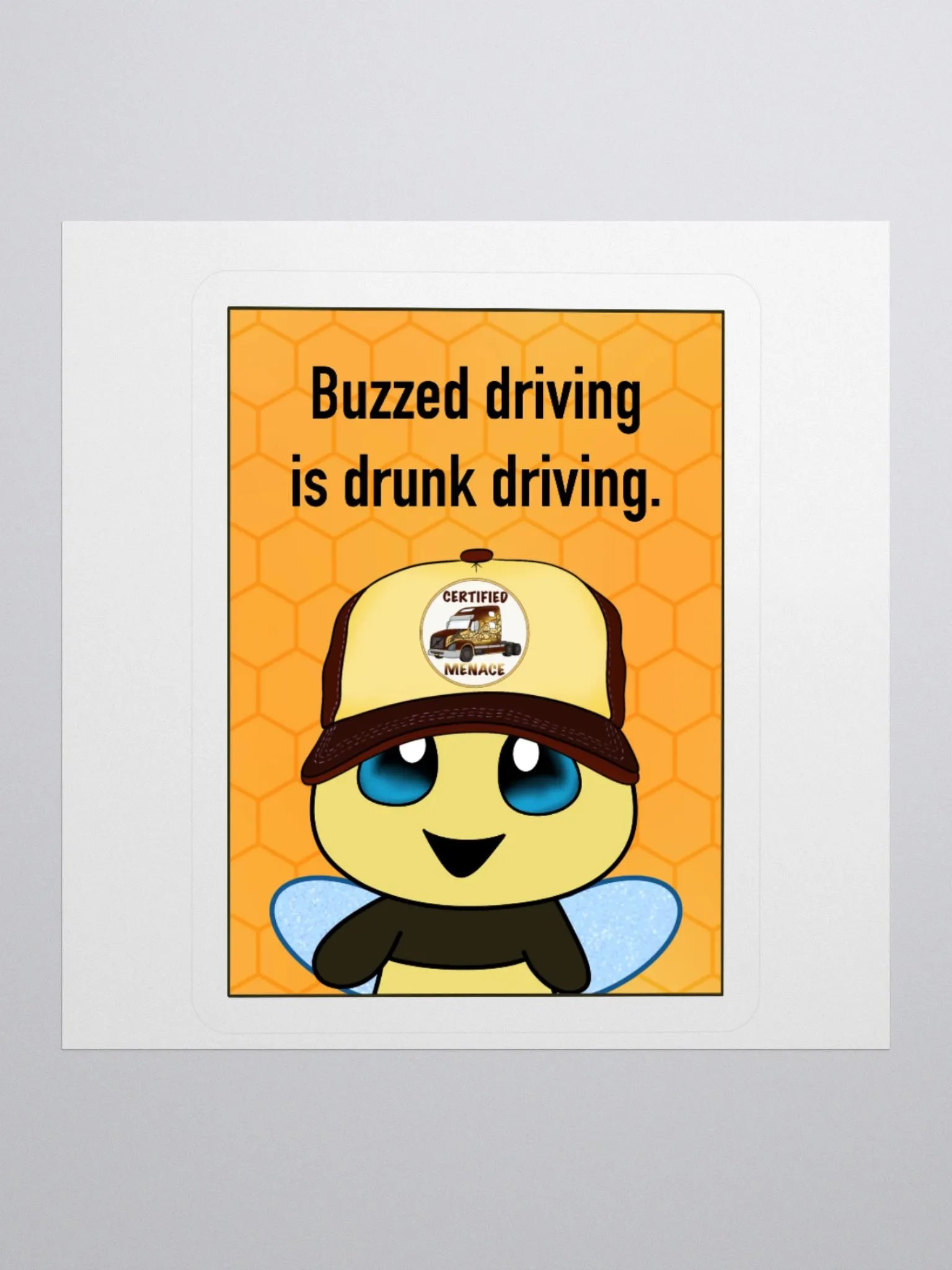 Buzzed Driving Sticker product image (1)