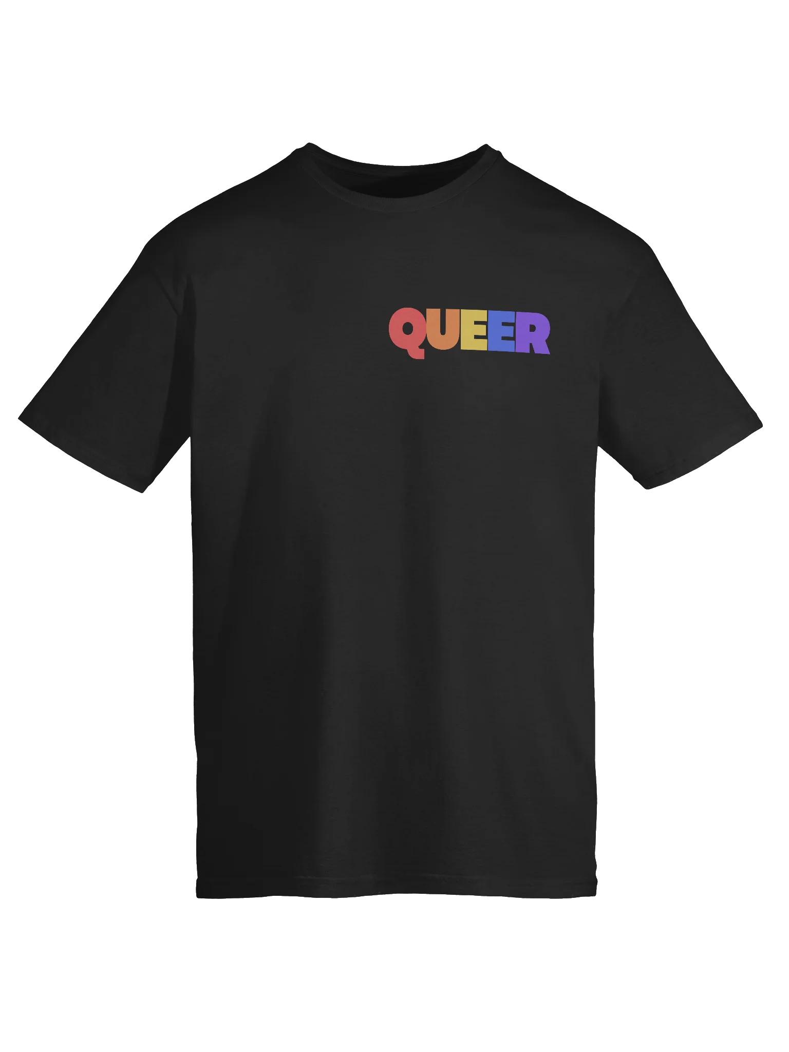Queer text t-shirt product image (9)