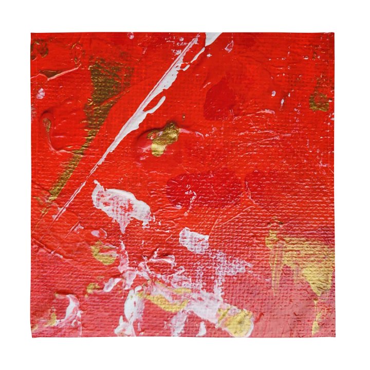 Red, Gold and White Cloth Napkins (Set of 4) product image (1)