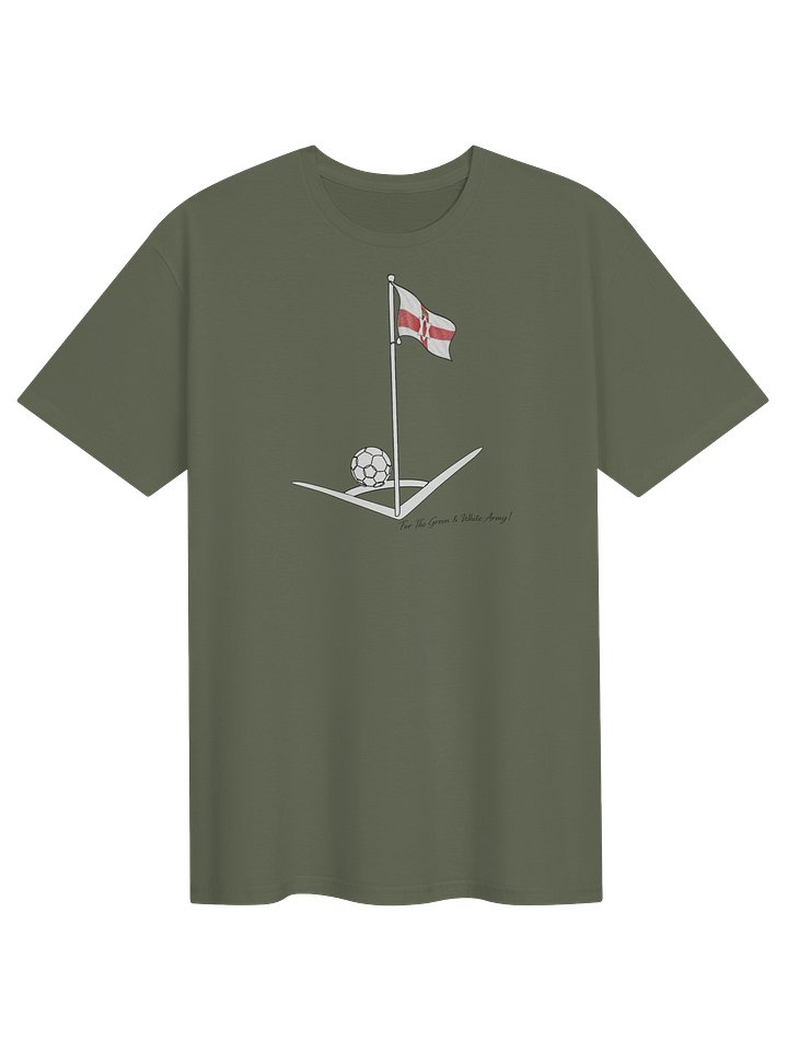 For The Green & White Army Flag Tee product image (1)