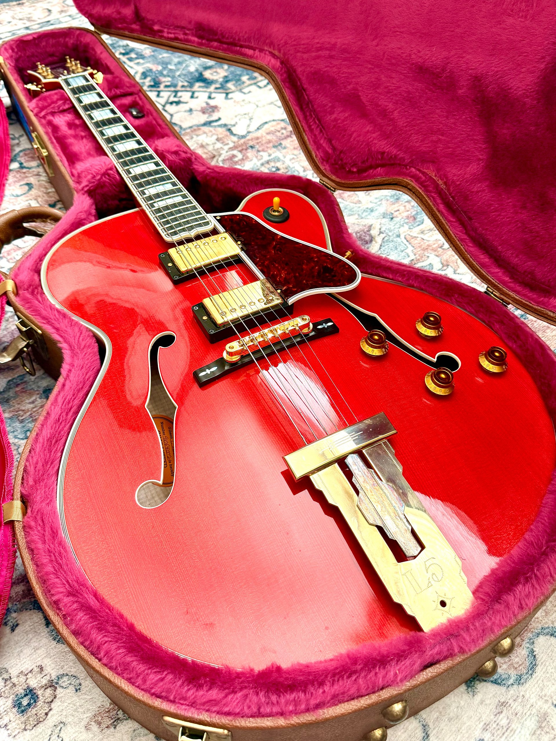 1998 Gibson L5-CT "FIGURED CHERRY RED" Custom Historic Series + OHSC product image (5)