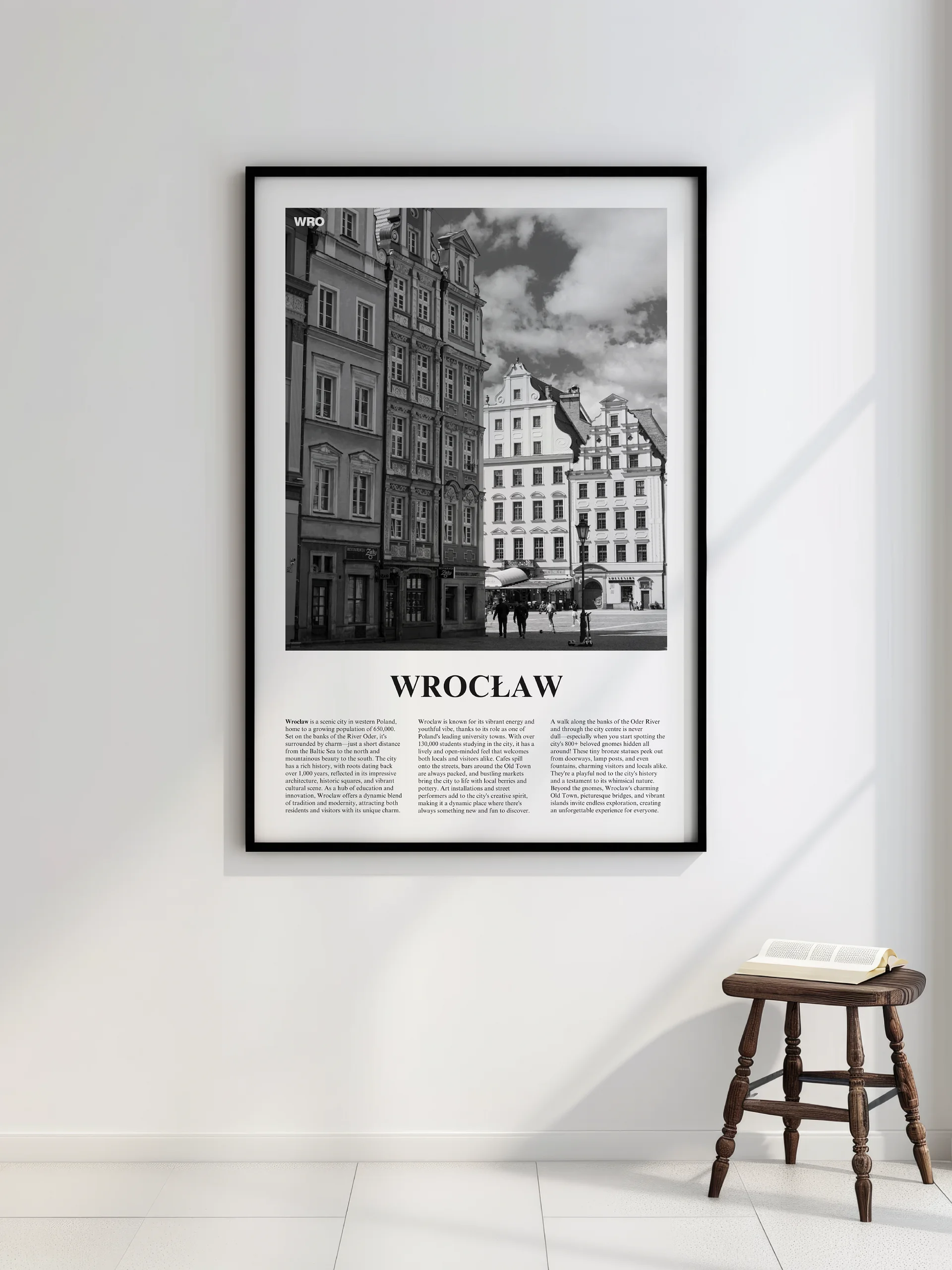 Wroclaw 01 Newspaper Poster product image (2)