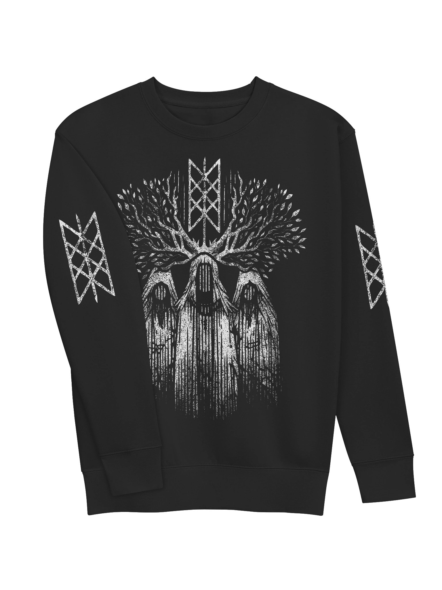 Copy of Weavers of Wyrd Premium Crewneck Sweatshirt with Sleeve Prints product image (2)