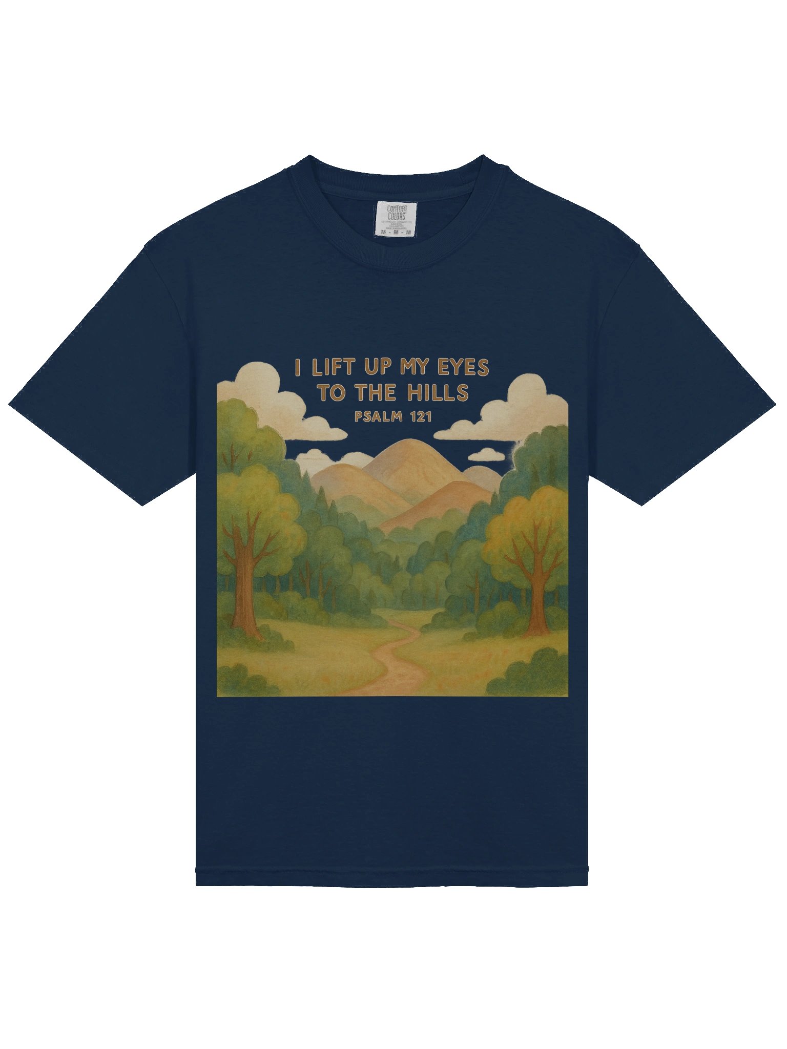 I Lift Up My Eyes To The Hills T-Shirt product image (13)