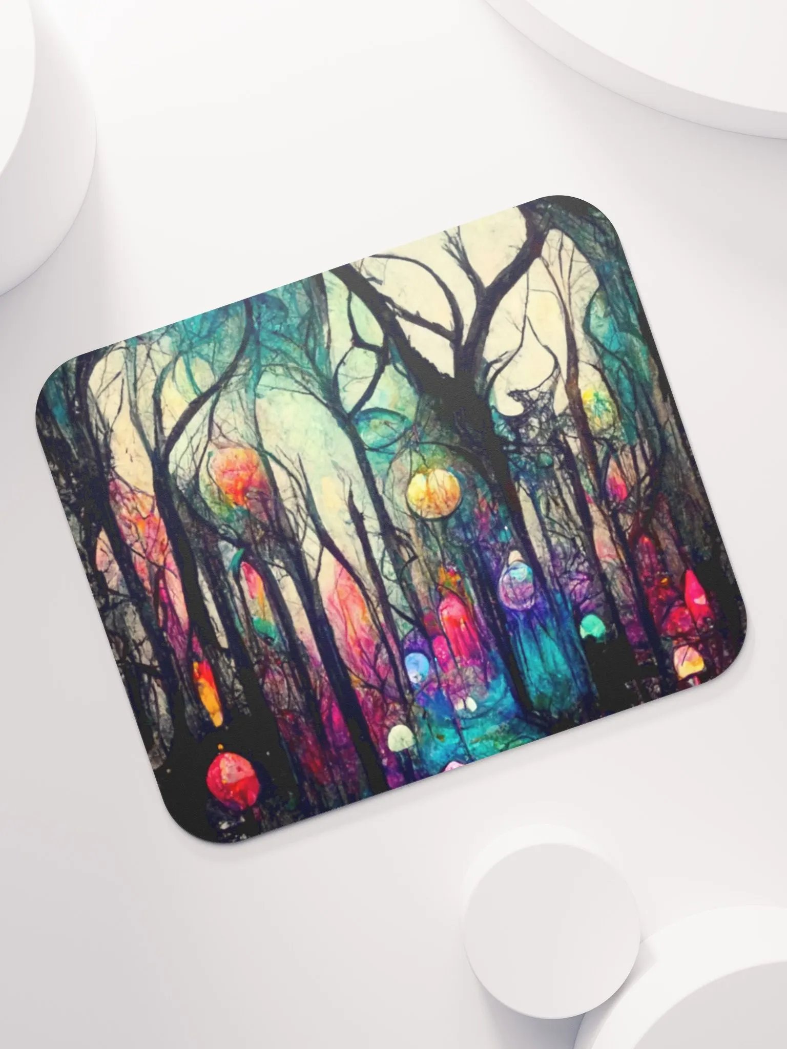 Mystical Forest Glow Mouse Pad product image (7)