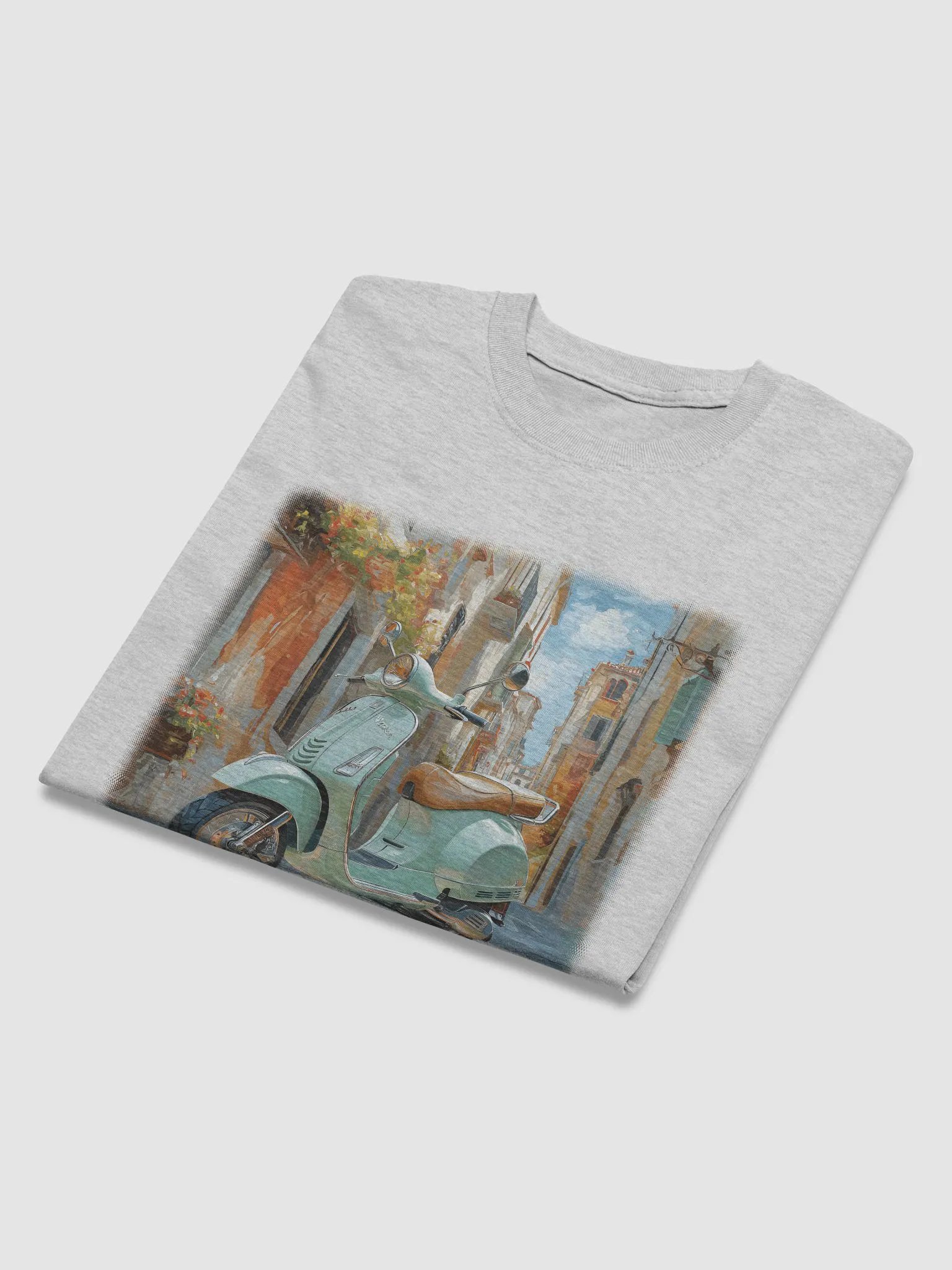 Vespa motorbike in an Italian village product image (20)