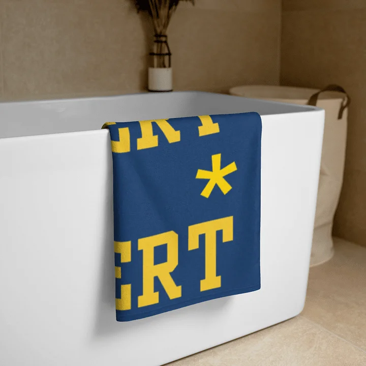 Introvert Beach Towel product image (2)