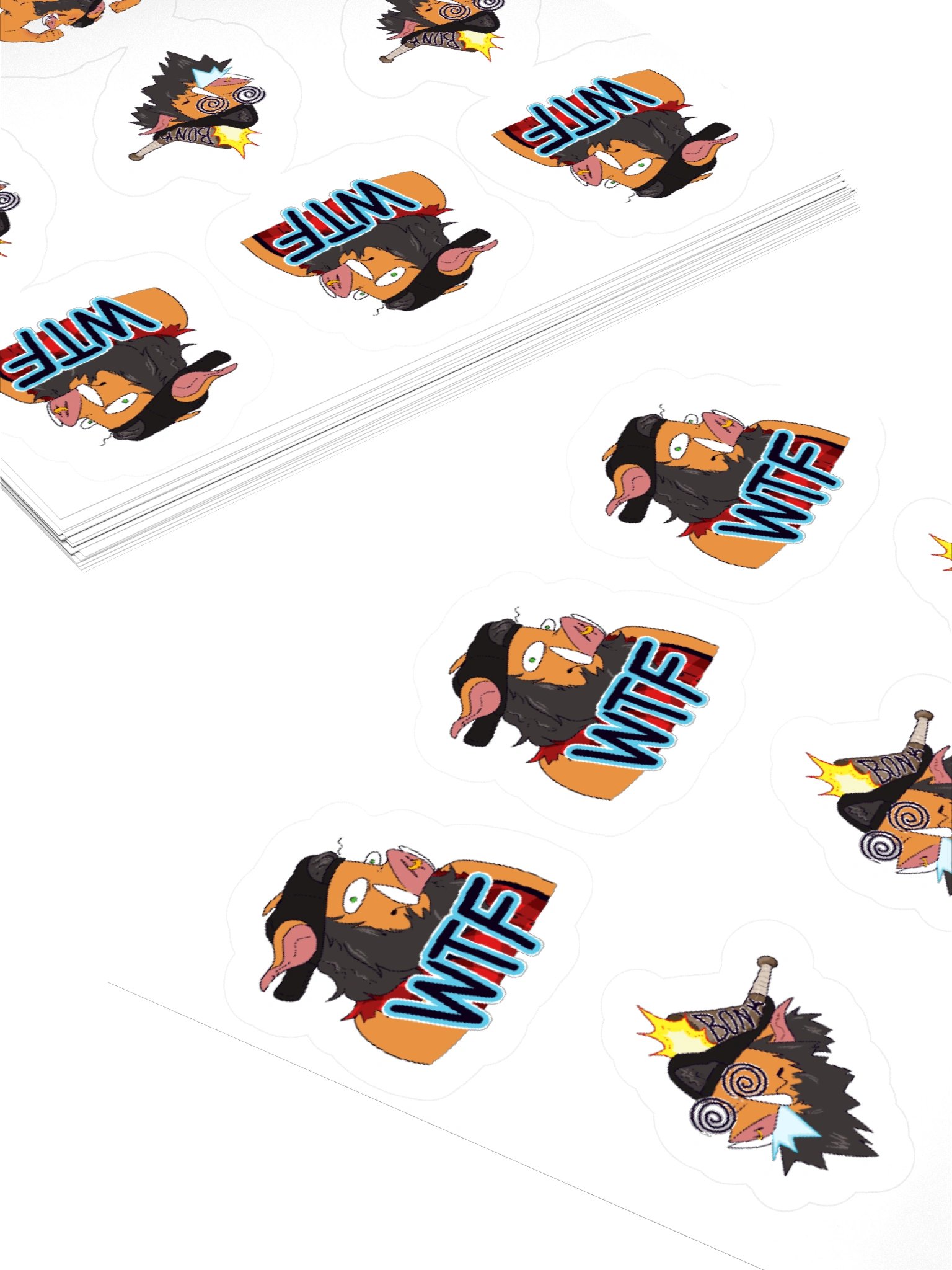 Pitstop Emote Sticker Sheet product image (4)