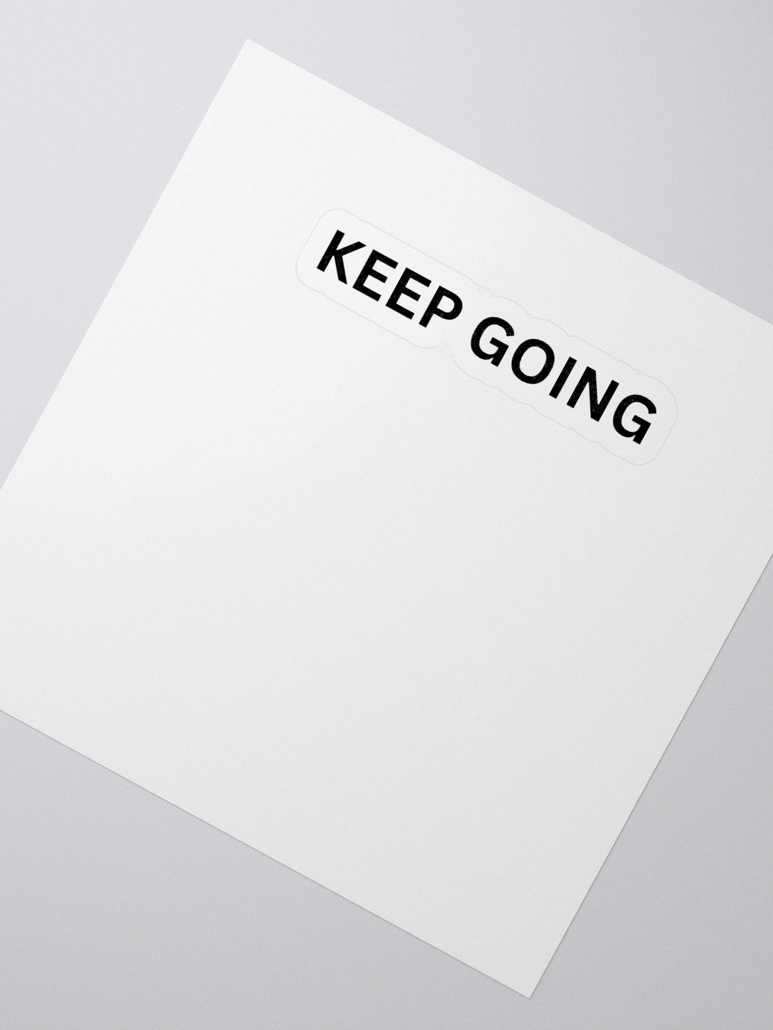 Keep Going Sticker product image (2)
