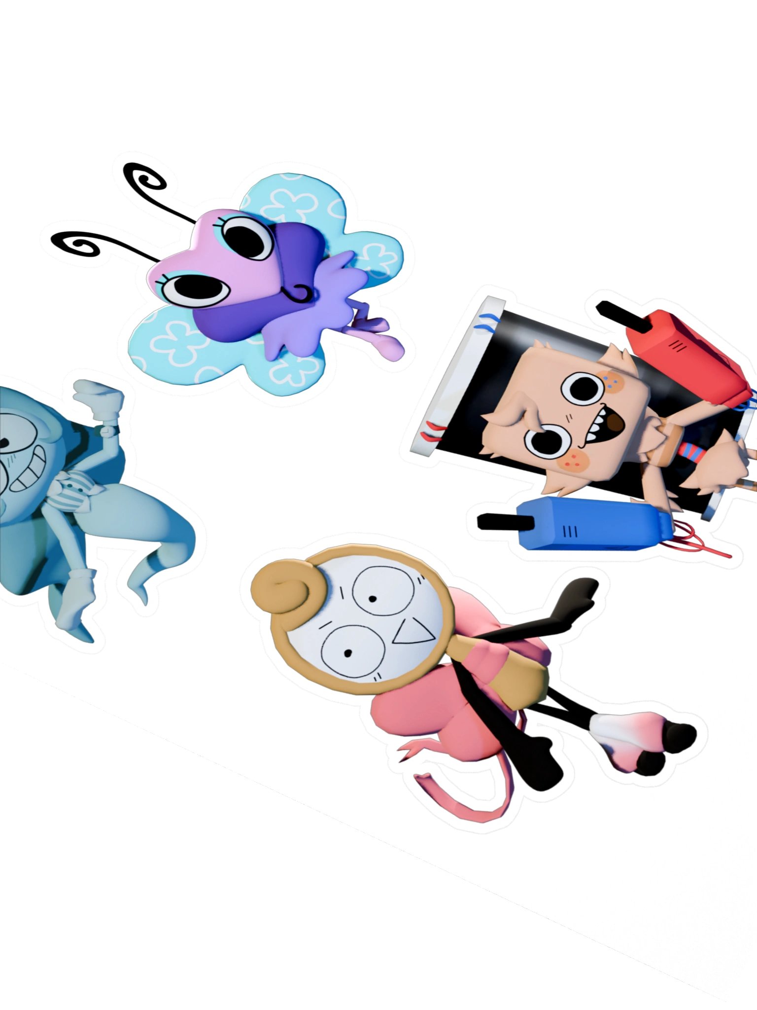 Common Toons Sticker Sheet | Azmarlo