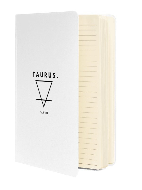Taurus Earth White Note Book product image (2)