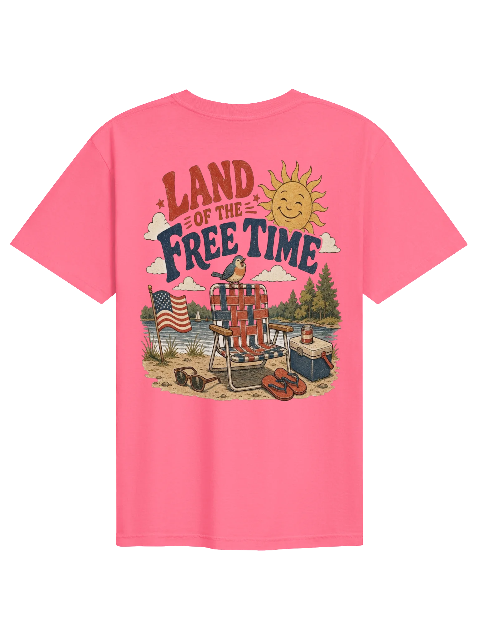 Land of the Free Time Tee | Americana Collection product image (3)