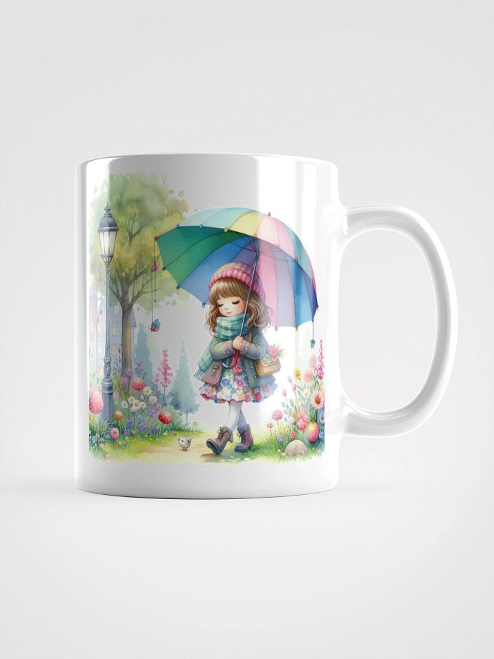 Walking with an Umbrella Mug product image (4)