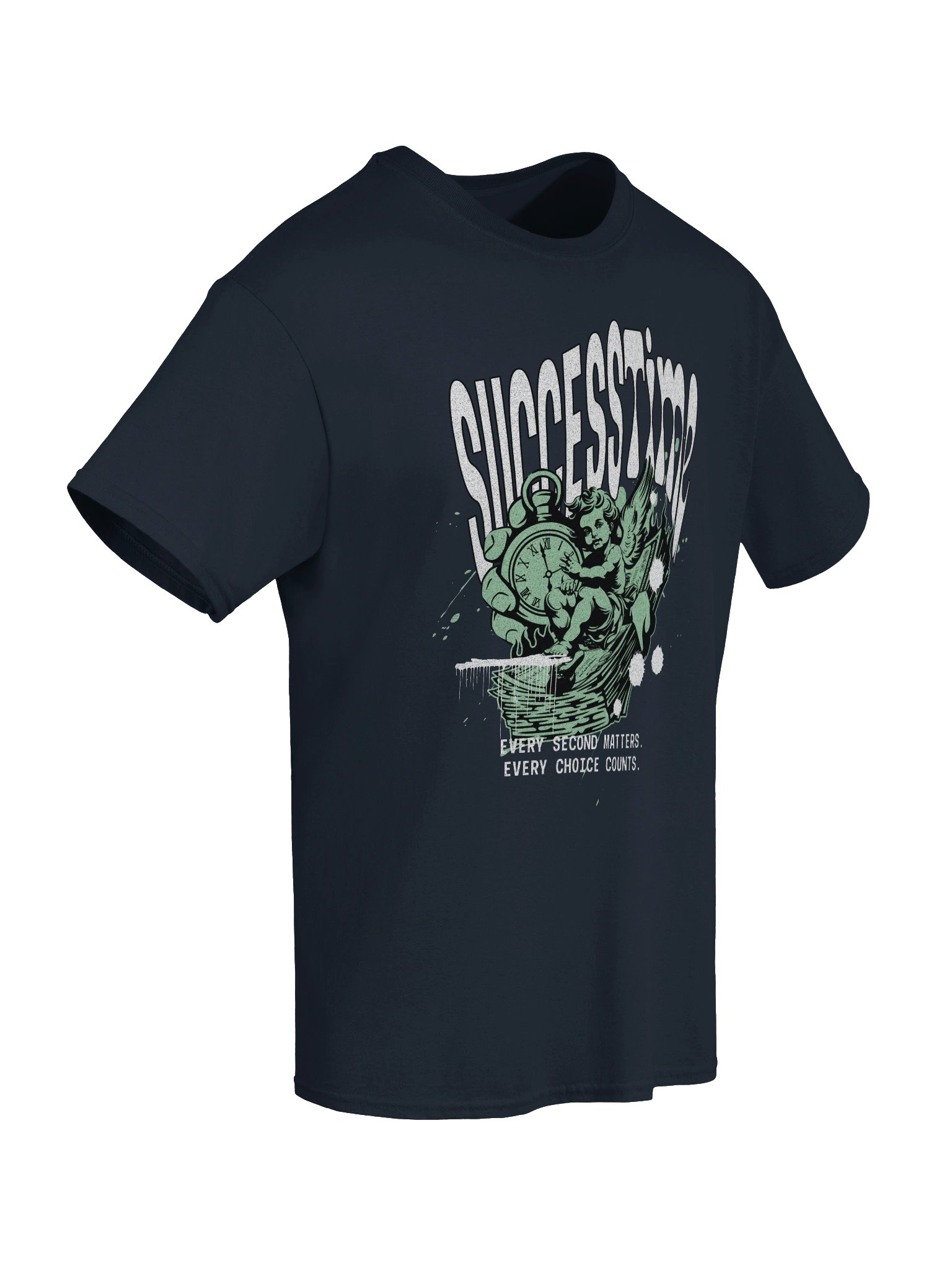Gildan Heavyweight Women’s T-Shirt – Success Time Motivational Graphic Tee product image (24)