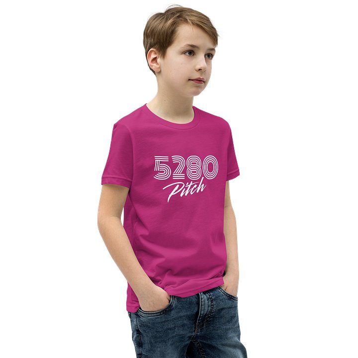 5280 Pitch Youth Logo Tee product image (10)