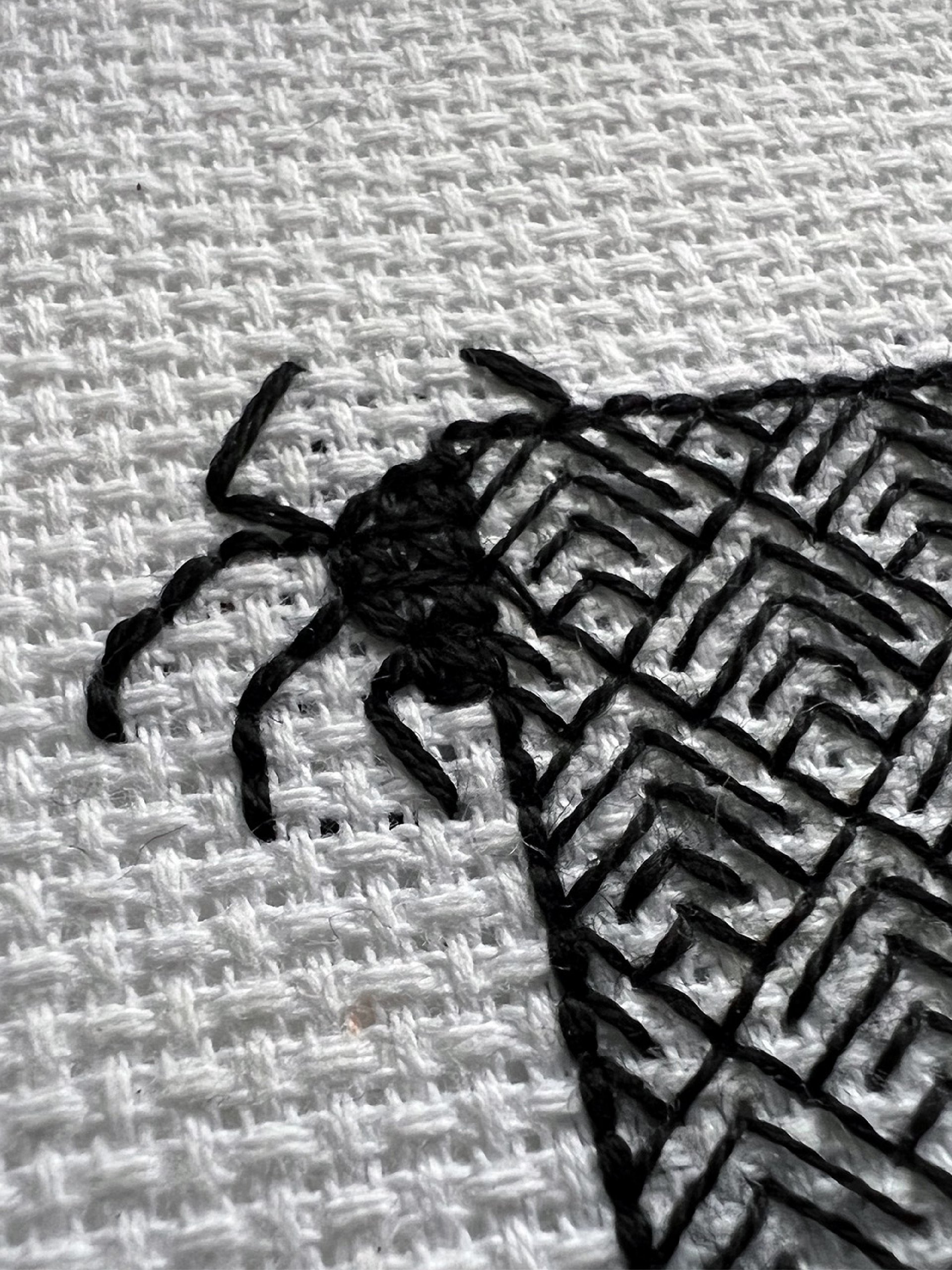 Keep The Change • Blackwork Cross Stitch Pattern • PDF Digital Download product image (6)