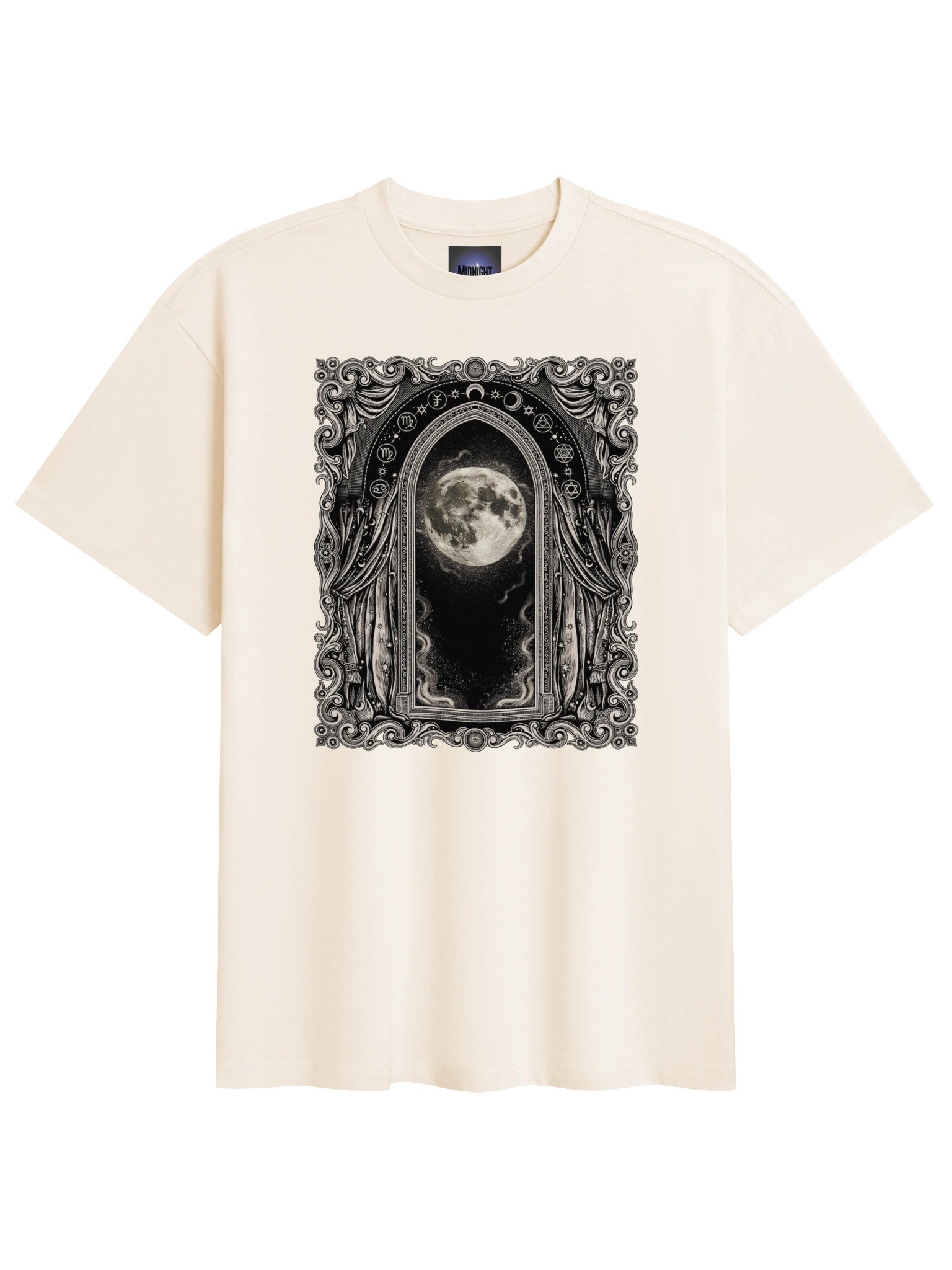 Moonlit Threshold // Gothic Arch Heavyweight Box Tee product image (3)