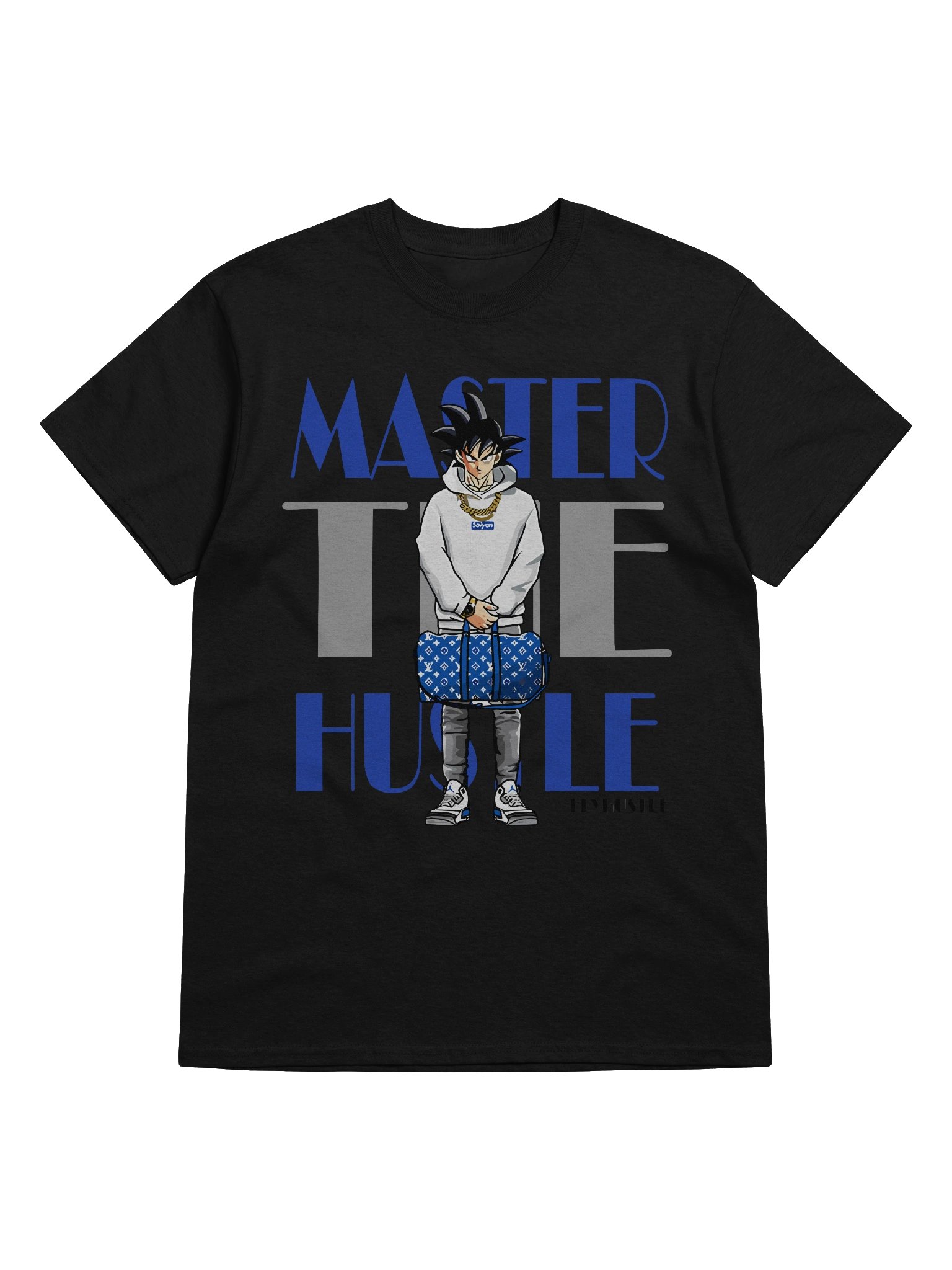 Saiyan Hustle Graphic T-Shirt - Unisex T-Shirt – Premium Printed T-Shirt for Everyday Casual & Streetwear product image (5)