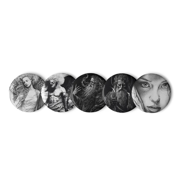 Divinity Pin Button Set product image (1)