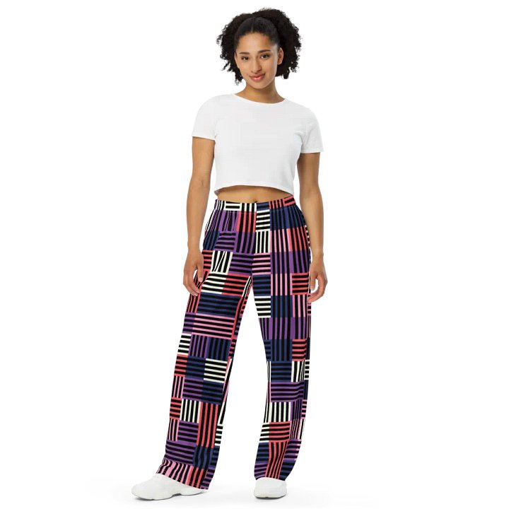 BUIII Minimalism: Amethyst Dawn Wide-Leg Pants product image (2)
