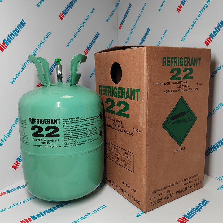 R22 Refrigerant 30lb (13.6kg) – Factory Sealed, U.S. Stock product image (1)