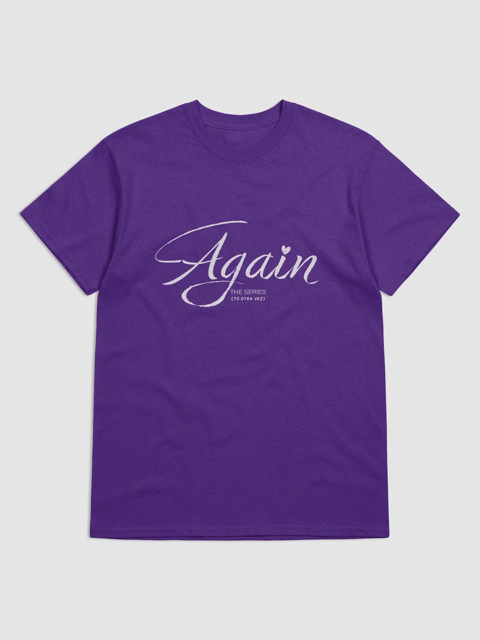 Camiseta AGAIN The Series (Tú Otra Vez) Letras Blancas [Estampado] product image (1)