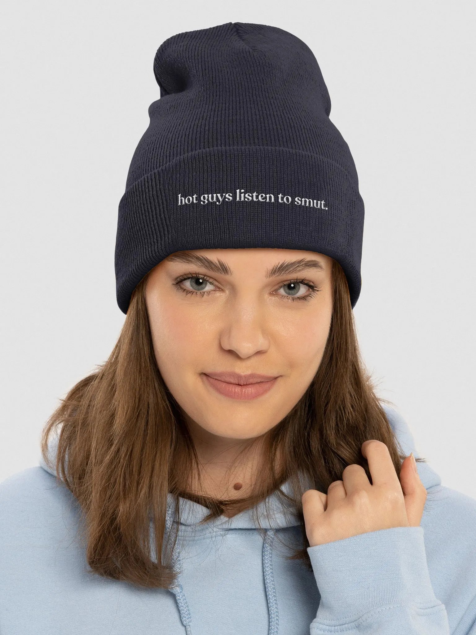 Hot Guys Embroidered Beanie product image (3)