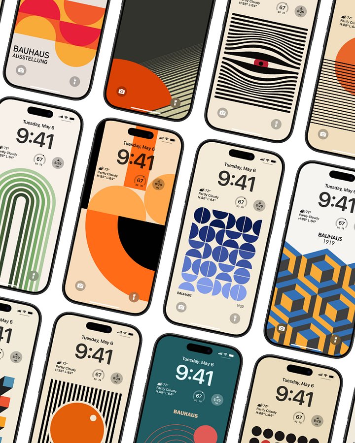 Bauhaus Minimal Wallpaper Pack product image (1)