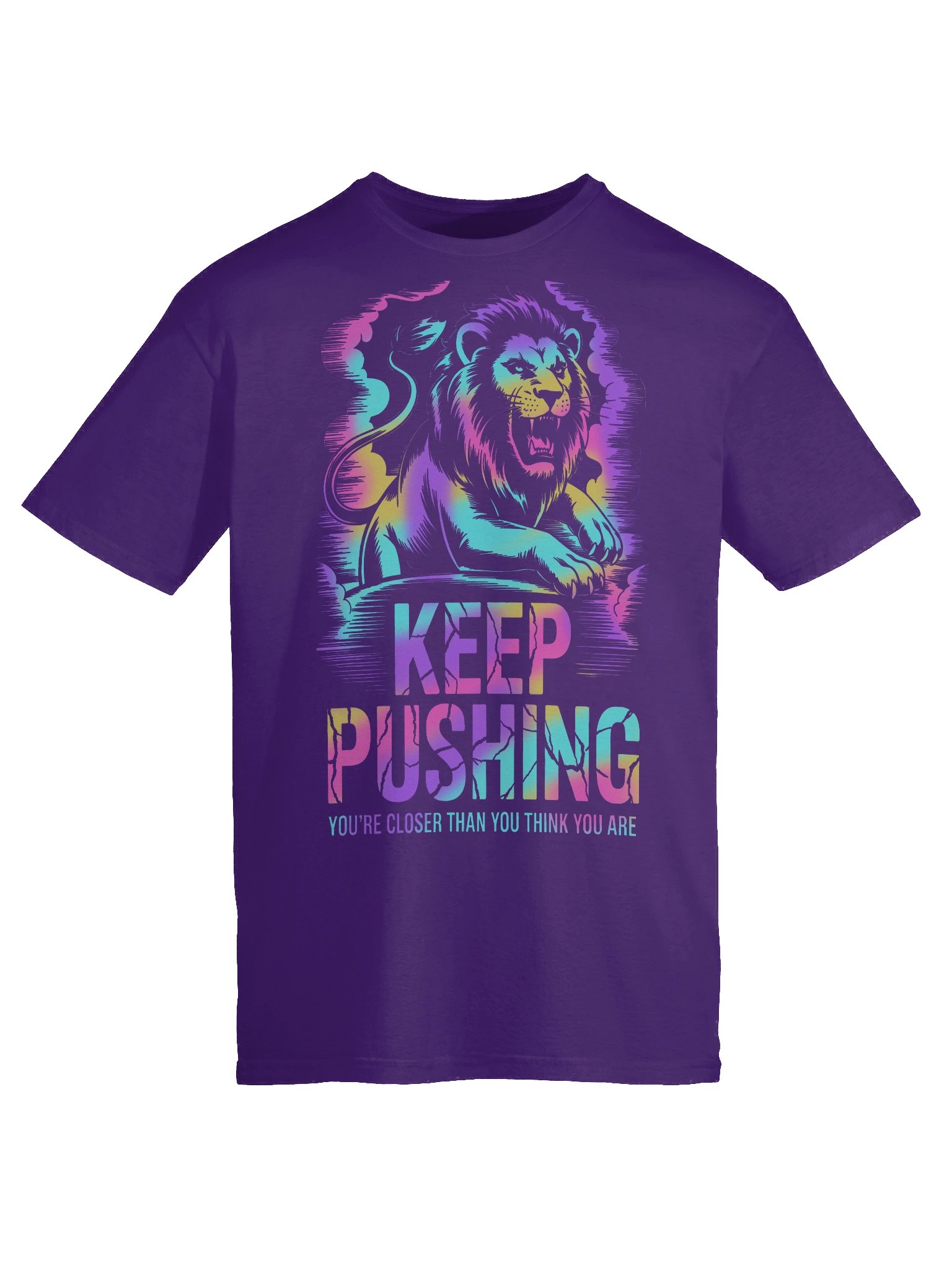 KEEP PUSHING V1 Graphic T-Shirt Mood 1 product image (3)