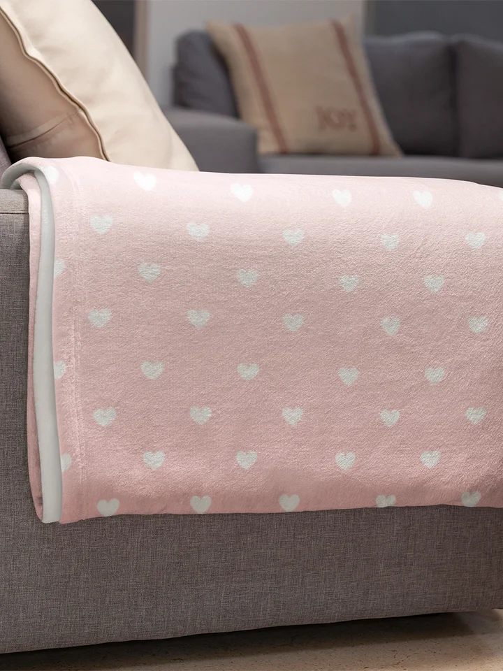 Heartfelt Gradient Comfort-Touch Throw Blanket – Hypoallergenic Comfort for Any Space product image (2)