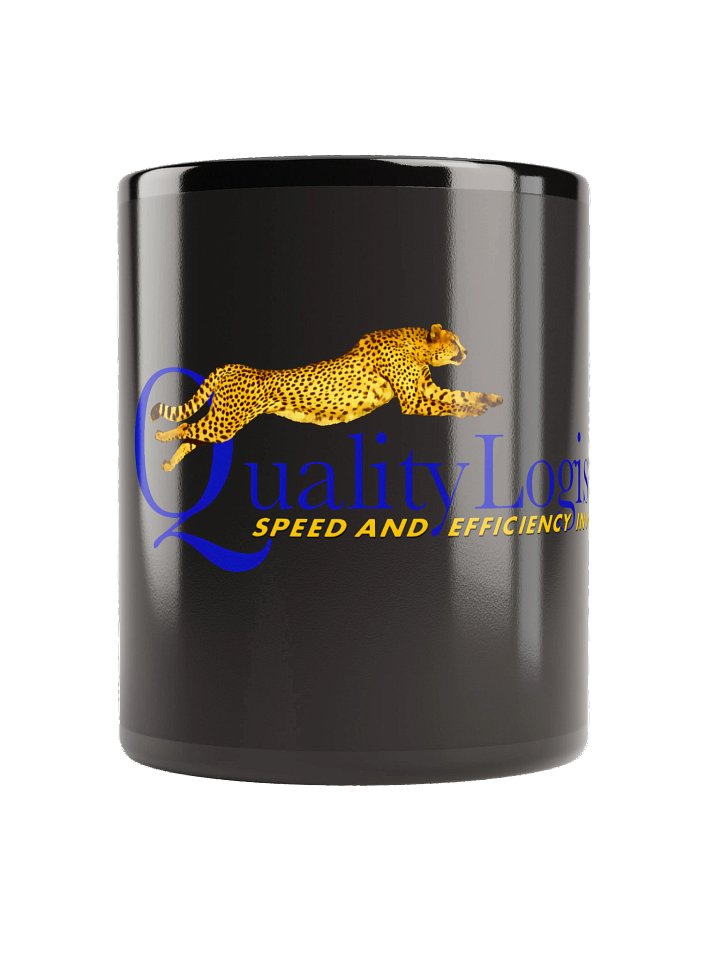 Quality Logistics Black Mug product image (4)