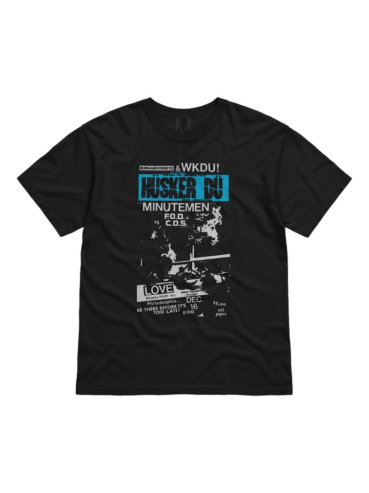 HÜSKER DÜ - SST Records tour, Philadelphia, Dec 16, 1983 product image (1)