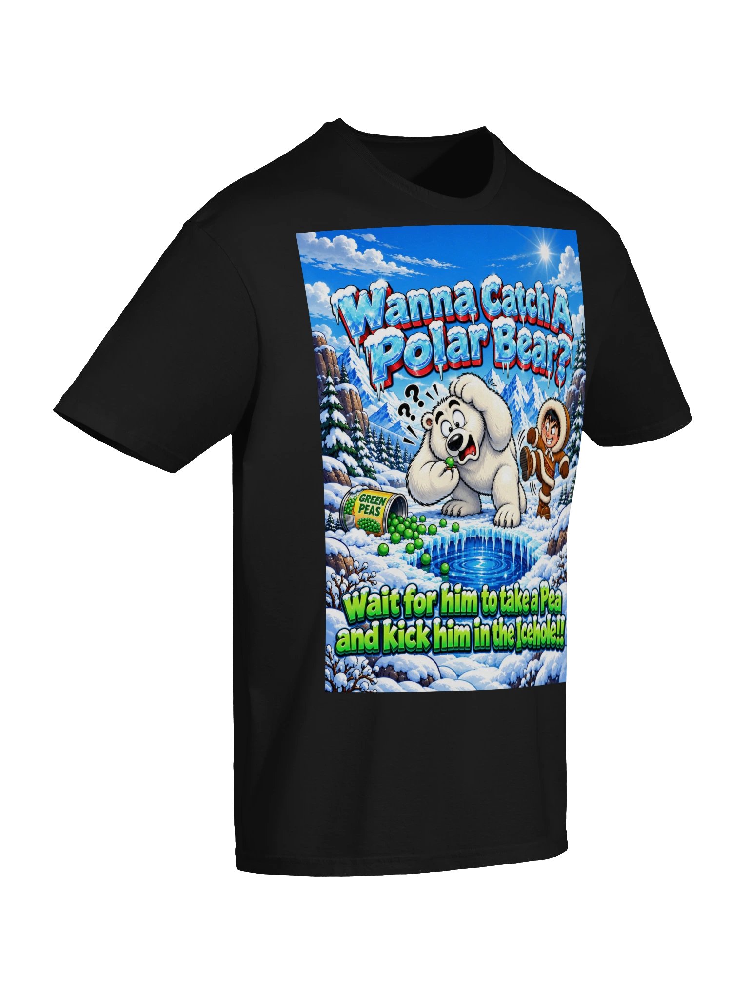 1 Earth Prints Polar Bear Gildan Unisex Softstyle T-Shirt product image (16)