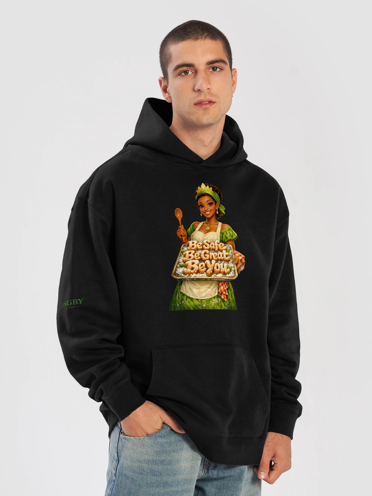 BSGBY™ New Orleans Sweetness Collection Premium Relaxed Hoodie product image (1)