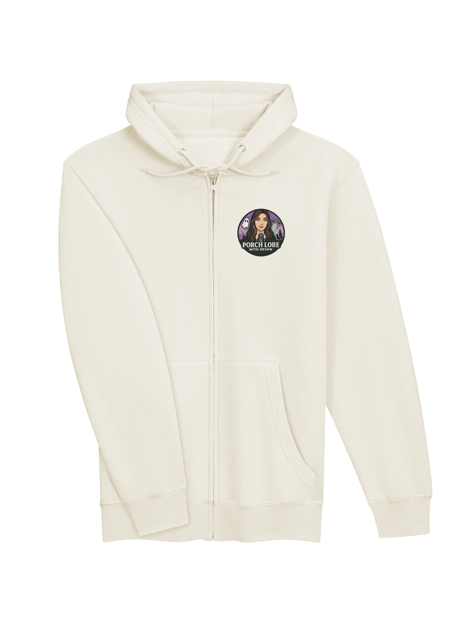 CRYPTID MOON ZIP UP HOODIE product image (3)