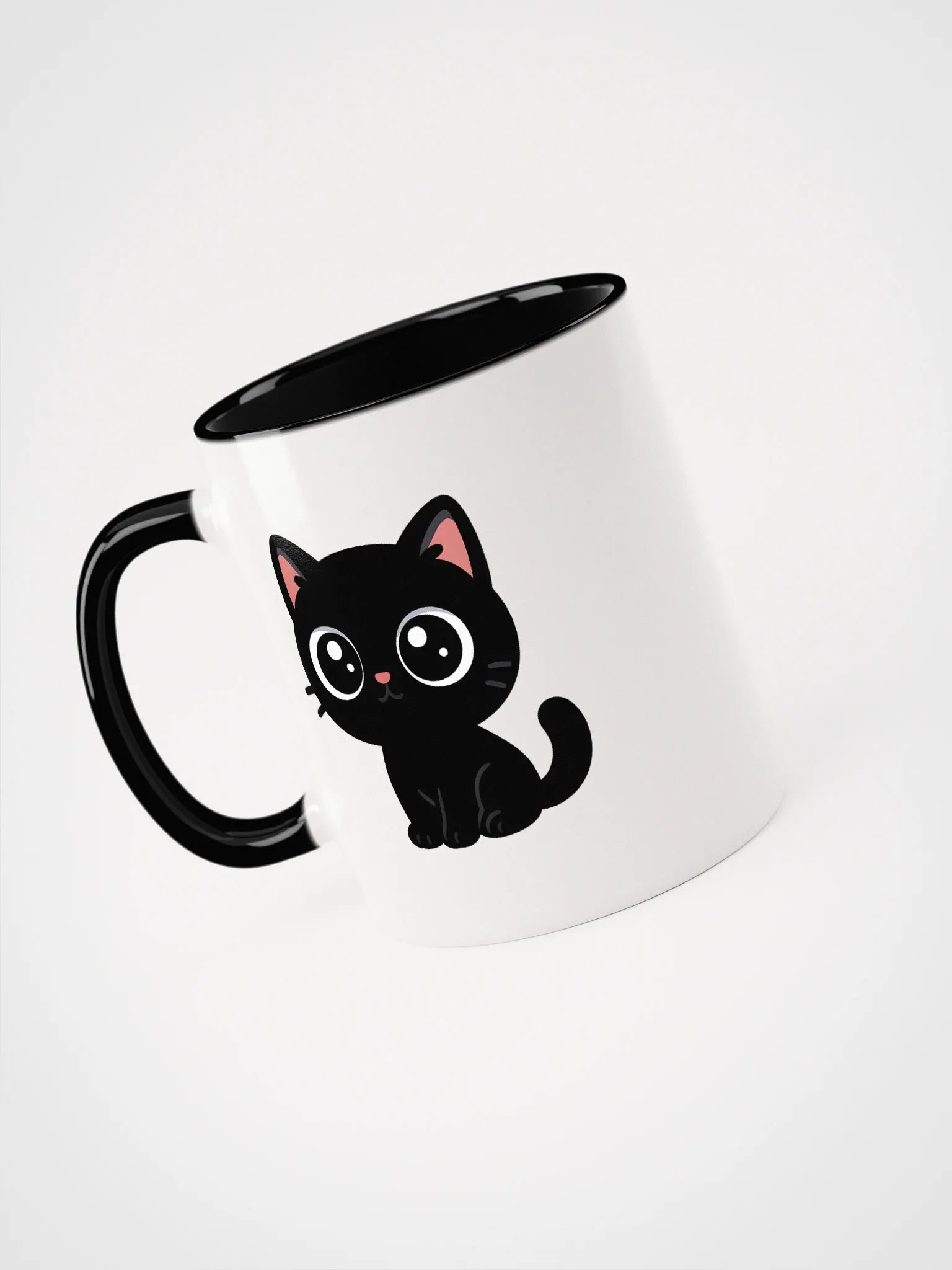 Cute Black Cat Mug product image (31)