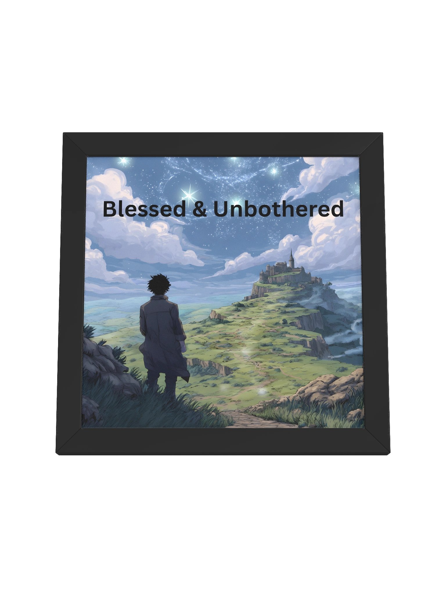 Blessed & Unbothered – Peaceful Faith Landscape Wall Art product image (4)