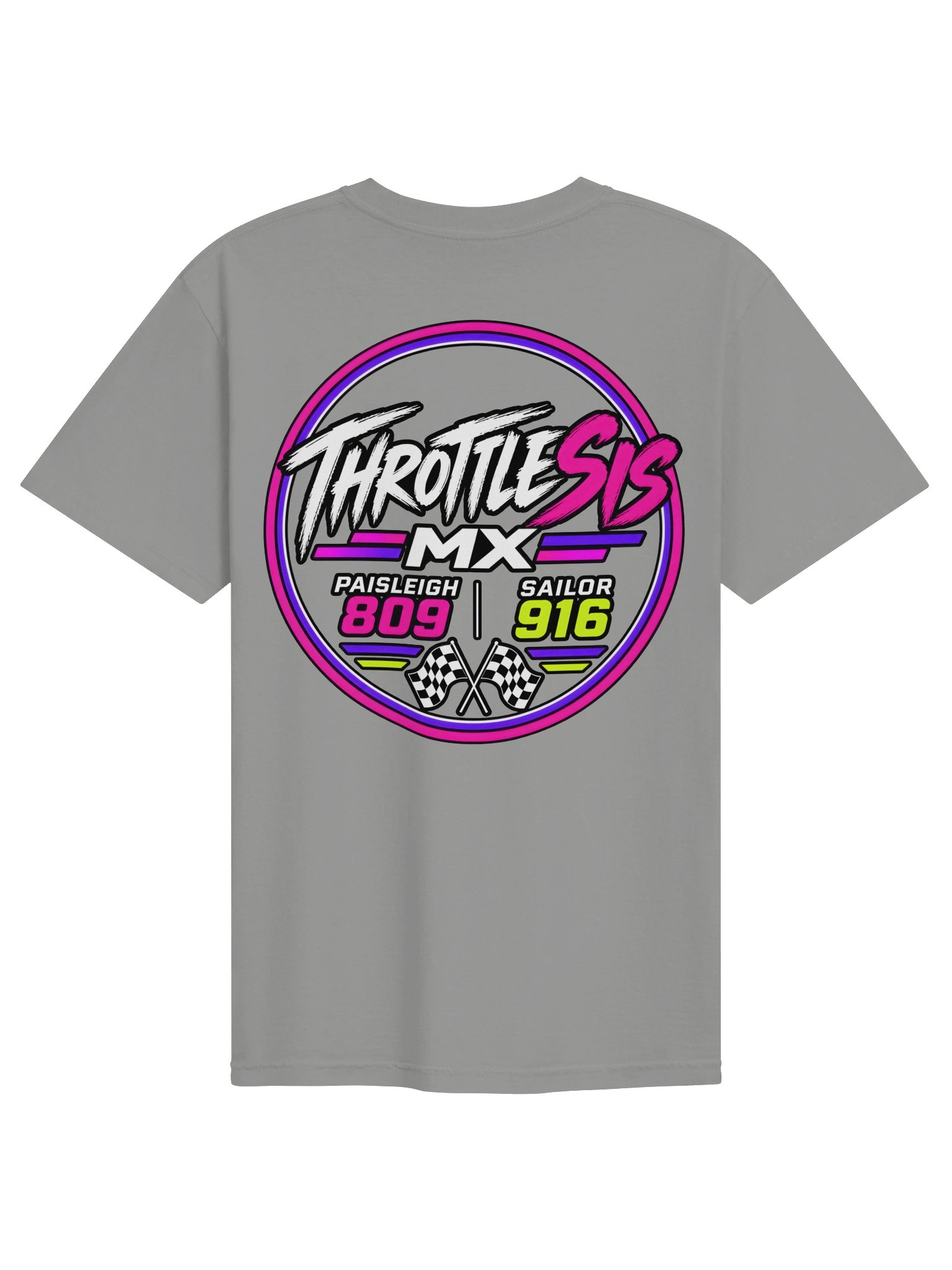 ThrottleSis Logo Adult Comfort Colors Tee product image (2)