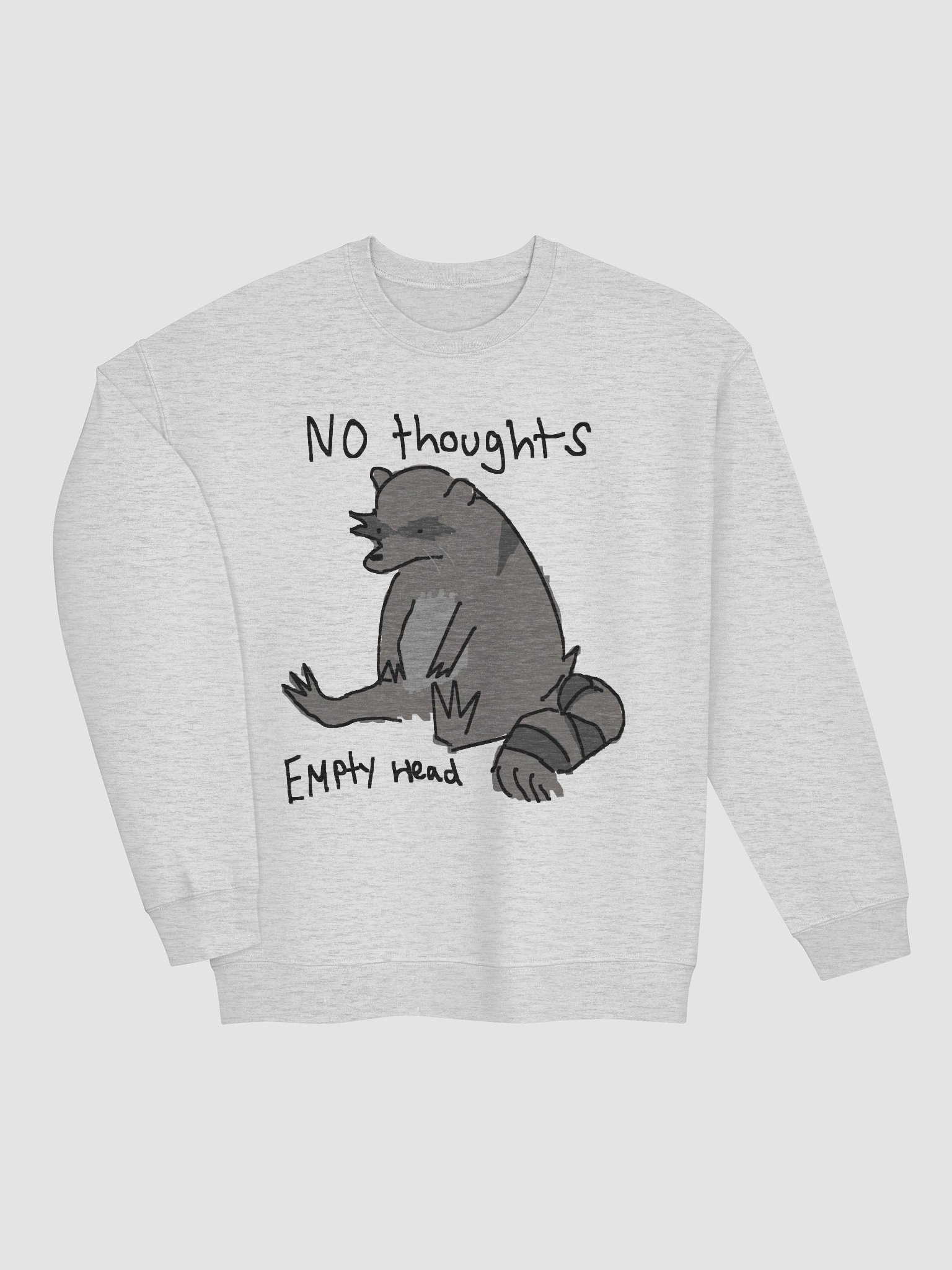 No thoughts empty head Crewneck product image (3)