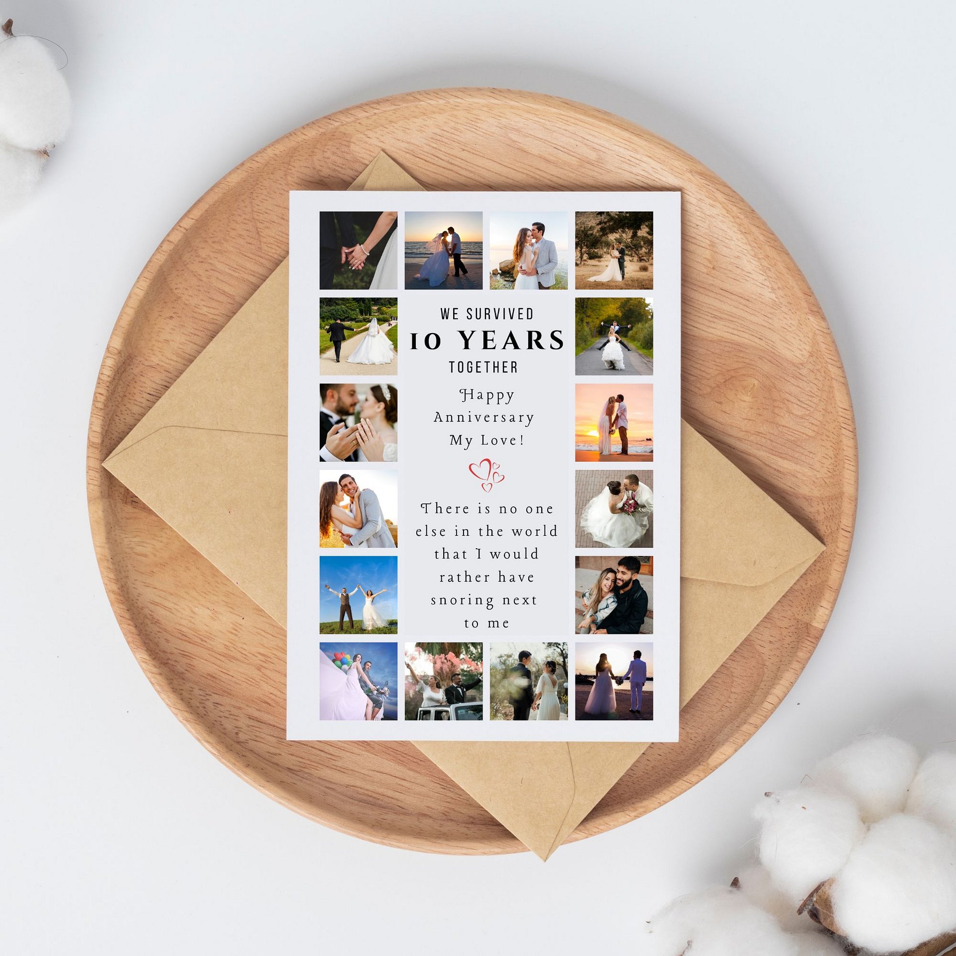 Funny Anniversary Photo Card Template product image (4)